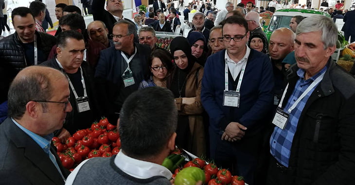 Çamelili Çiftçiler Antalya Tarım Fuarına Katıldı