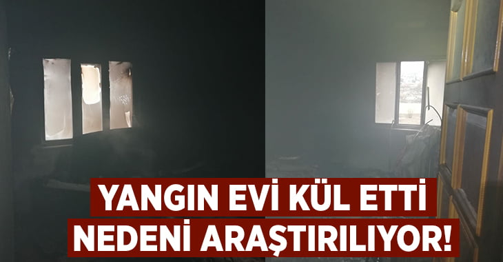 Denizli Sarayköy’de ev yangını!