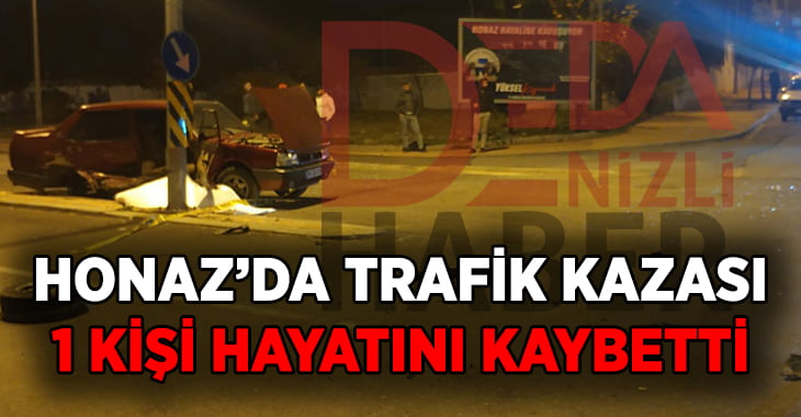 Honaz’da trafik kazası