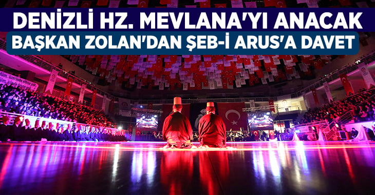 Büyükşehir’den Hz. Mevlana’yı anma programı