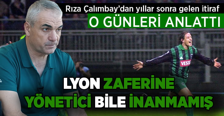 Rıza Çalımbay’dan yıllar sonra gelen Denizlispor itirafı