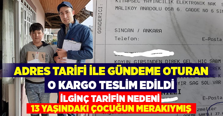 Türkiye’nin gündemine oturan ‘o’ kargo sahibine teslim edildi, gerçek ortaya çıktı