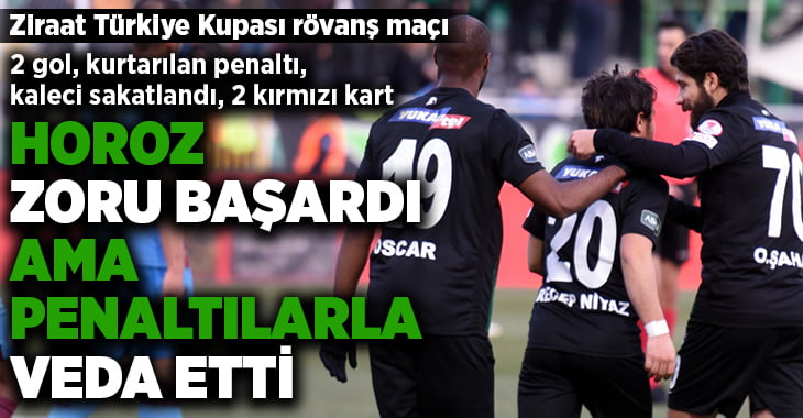 Yukatel Denizlispor, Türkiye Kupası’na penaltılarla veda etti (ÖZET)