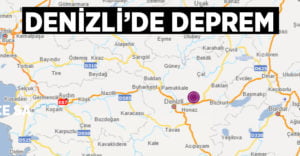 Denizli’de Çal ilçesi depremle sarsıldı