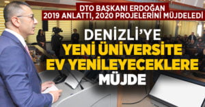 Denizli’de ticaret üniversitesi müjdesi