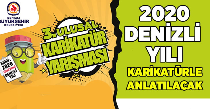 2020 Denizli Yılı’nı karikatür ile anlatacaklar