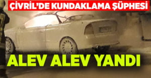 Çivril’de kundaklama şüphesi