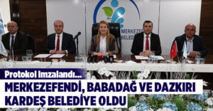 Merkezefendi, Babadağ ve Dazkırı kardeş oldu