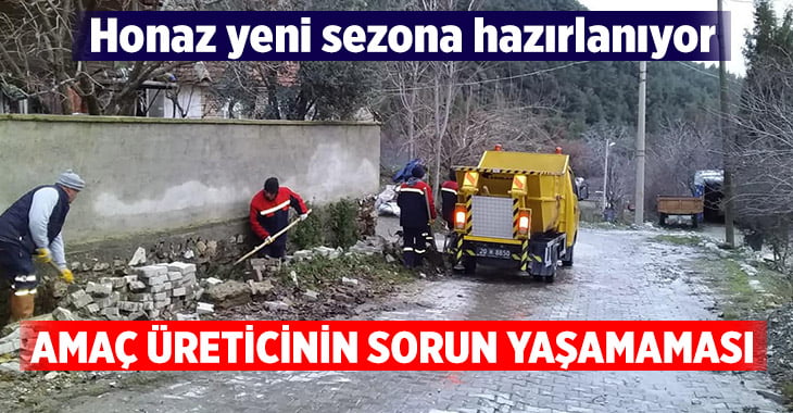 Honaz yeni sezona hazırlanıyor