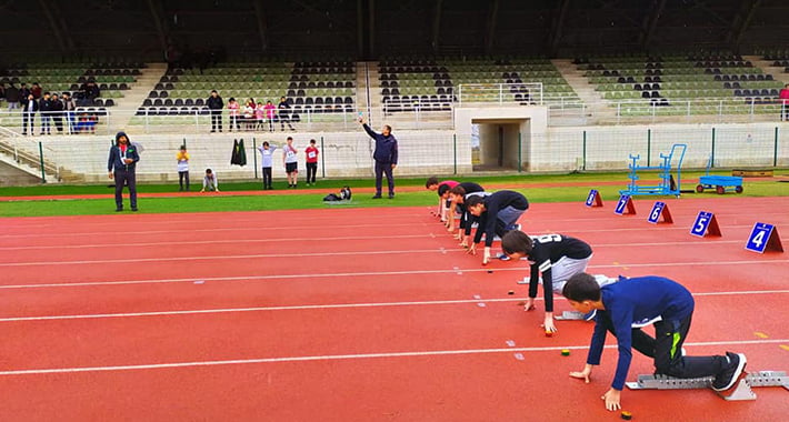 Atletizm aşkına koştular!