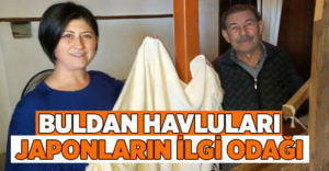 Japonlar Buldan havluları ile kurulanıyor