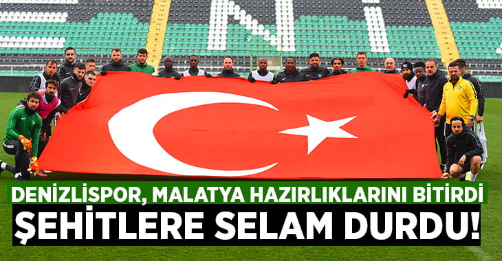 Denizlispor, Malatayaspor hazırlıklarını tamamladı