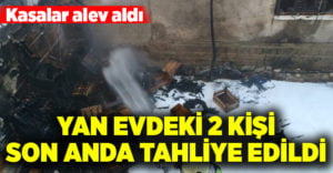 Depoda çıkan yangın kısa sürede söndürüldü