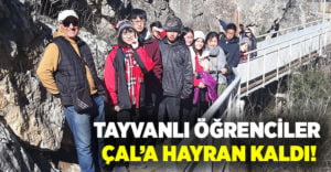 Tayvanlı öğrenciler Çal’a hayran kaldı!