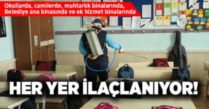 Merkezefendi Belediyesi’nde ilaçlama seferberliği