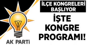 AK Parti Denizli ilçe kongreleri başlıyor