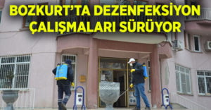 Bozkurt’ta dezenfeksiyon çalışmaları sürüyor