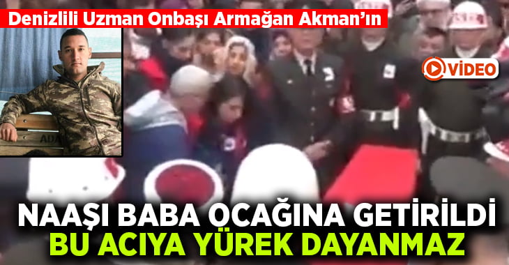 Şehit Armağan Akman baba ocağında helallik aldı