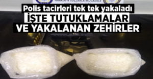 Denizli’de 17 zehir taciri yakalandı