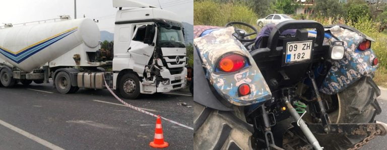 14 yaşındaki traktör sürücüsü feci kazada hayatını kaybetti