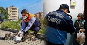 Sokağa çıkma yasağında büyükşehir ekipleri sabah saatlerinde harekete geçti