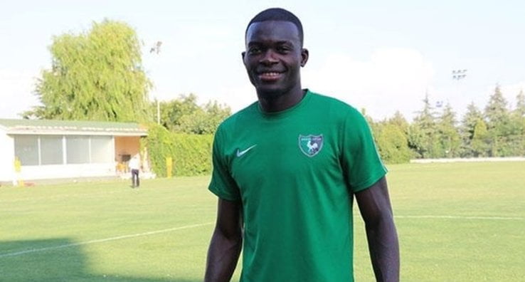 Denizlispor’da Sackey 2 ay sahalardan uzak kalacak