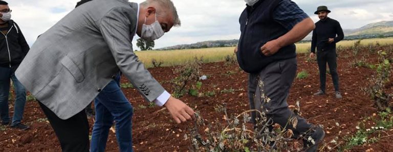 Sancar, dolu felaketini TBMM’ye taşıyacak