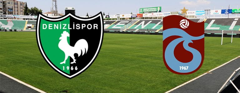 Denizlispor-Trabzonspor ilk 11’ler belli oldu