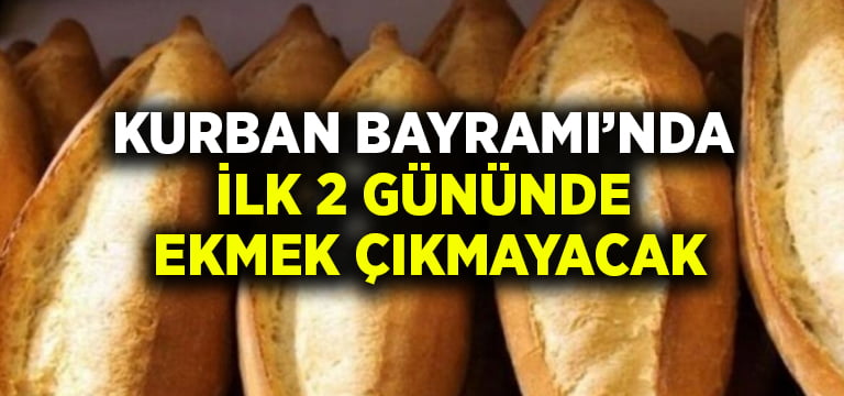 Denizli’de Kurban Bayramı’nda ne zaman ekmek çıkacak?