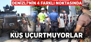 Denizli’nin 4 farklı noktasında kuş uçurtmuyorlar