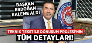 Başkan Erdoğan, Denizli’de Teknik Tekstile Dönüşüm Projesi’nin detaylarını anlattı