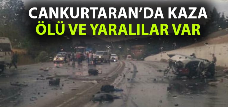 Cankurtaran’da kaza can aldı