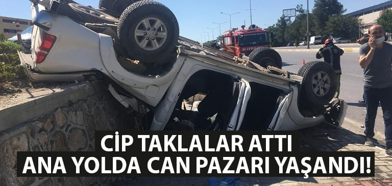 Cip taklalar attı.. Ana yolda can pazarı yaşandı!