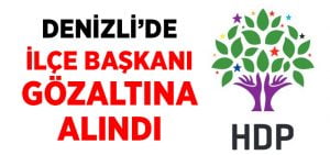 HDP Çivril İlçe Başkanı gözaltına alındı