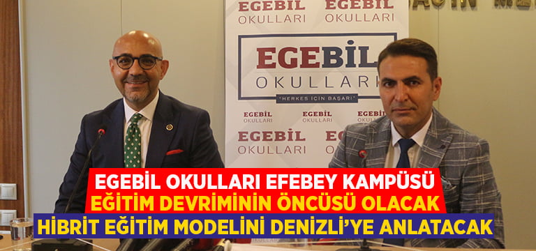 Egebil Okulları, ‘eğitim devriminin’ öncüsü olacak