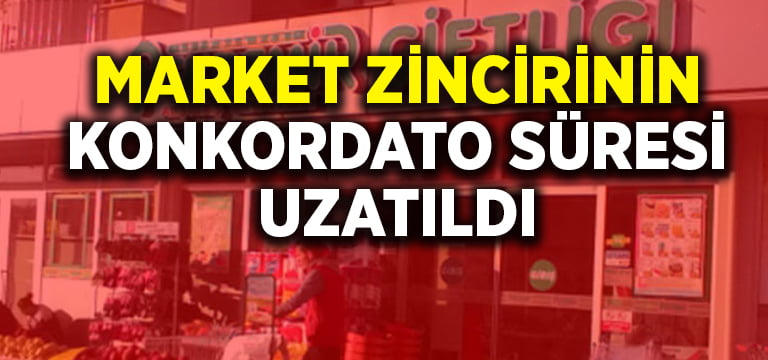 Pekdemir’in konkordato süresi uzatıldı