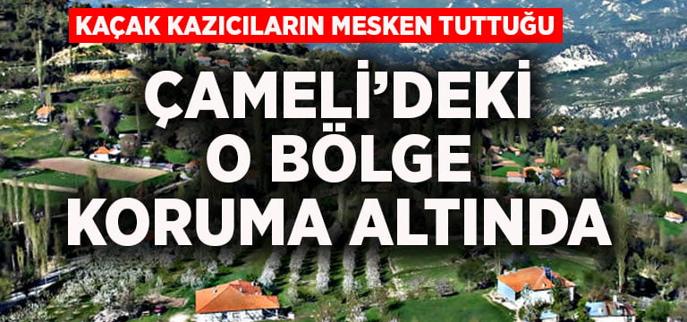 Çameli’de koruma kararı