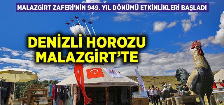 Denizli Horozu Malazgirt’te