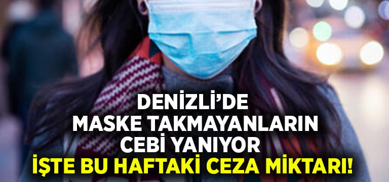 Maske takmayan vatandaşların cebi yandı