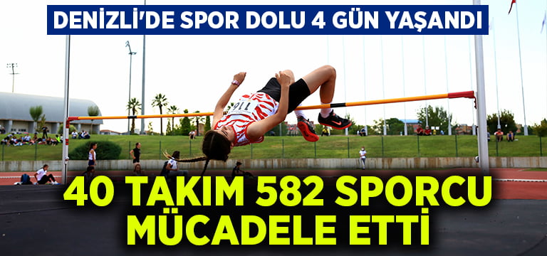 Denizli’de spor dolu 4 gün yaşandı