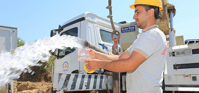 Karagözler’in içme suyu sıkıntısına son