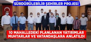 Büyükşehir DESKİ Sürdürülebilir Şehirler Projesi’ni anlattı