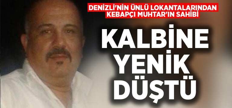 Kebapçı Muhtar’ın sahibi Metinöz kalbine yenik düştü