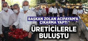 Başkan Zolan Acıpayam’a Çıkarma Yaptı