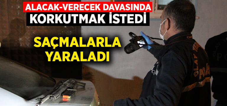 Korkutmak istediği arkadaşını pompalı tüfekle yaraladı