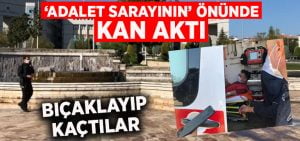 Tartıştıkları genci bacağından bıçakladıktan sonra kaçtılar