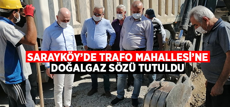 Başkan Özbaş, Trafo Mahallesi’ne verdiği sözü tuttu