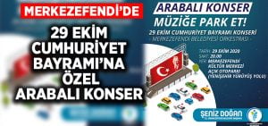 29 Ekim Cumhuriyet Bayramı’na Özel Arabalı Konser