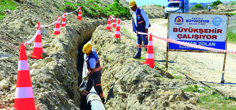 Denizli’nin Adalet ve Selçukbey Mahallsinde su kesintisi olacak