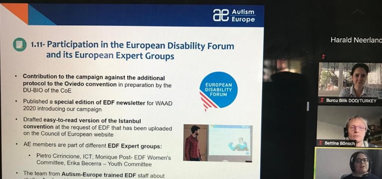 DOD, Autism Europe üyesi oldu